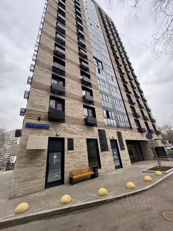 2-к кв. Москва 1-я Владимирская ул., 47к1 (57.7 м) - Фото 1