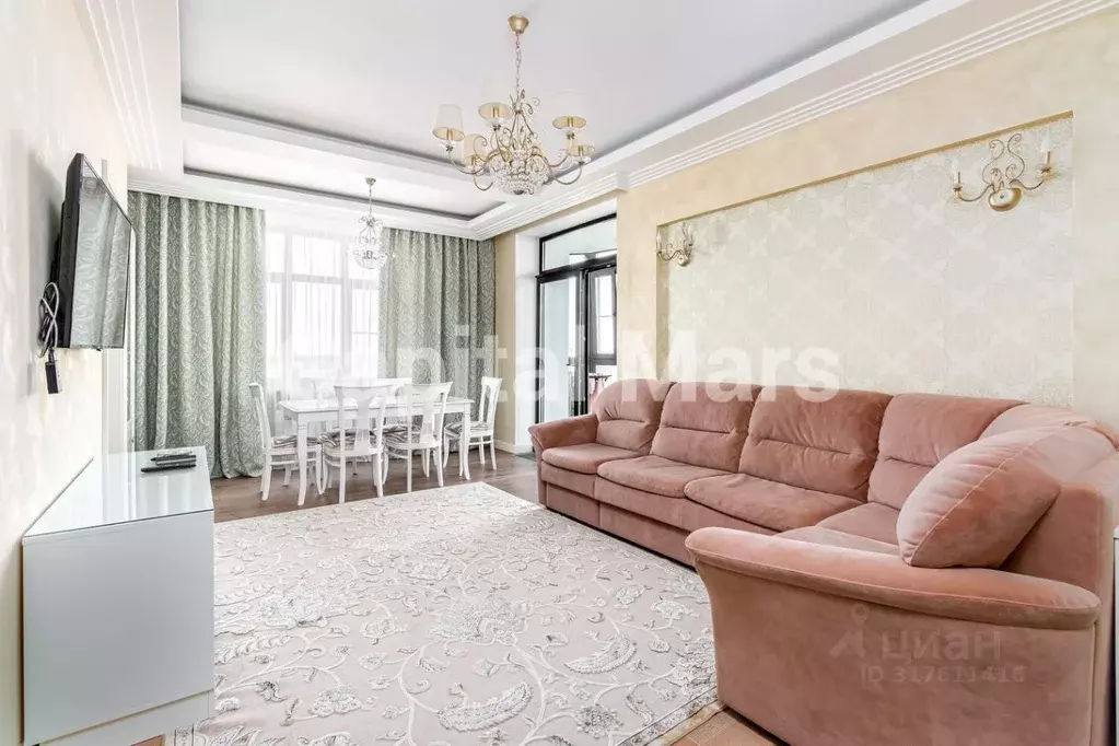 3-к кв. Москва ул. Академика Павлова, 24 (89.0 м) - Фото 0