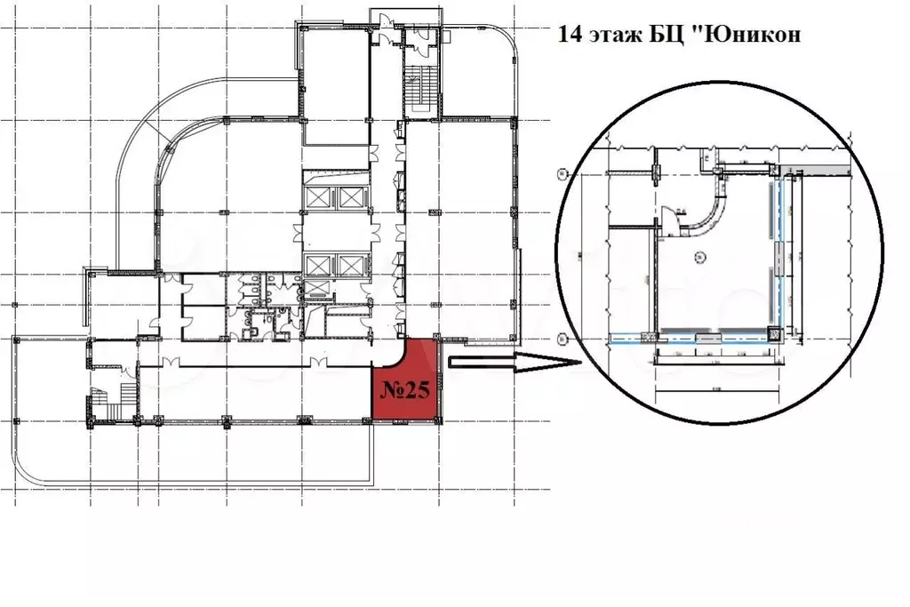 Офис, 33.6 м - Фото 0