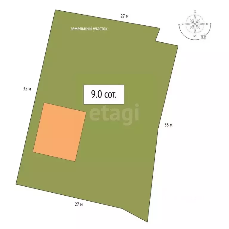 Участок в Алтай, Чемальский район, с. Аюла Центральная ул., 22 (9.0 ... - Фото 2