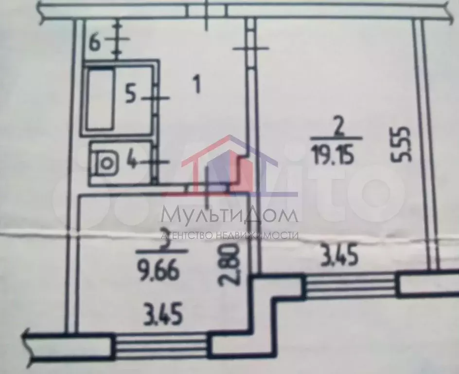 1-к. квартира, 40 м, 8/9 эт. - Фото 0
