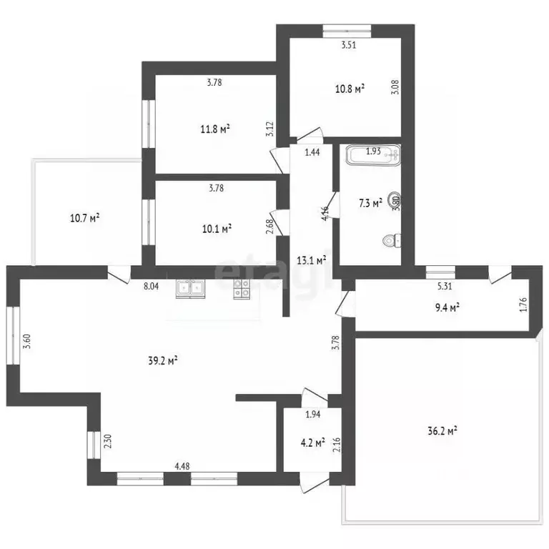 Дом в Белгородская область, Белгородский район, Никольское с/пос, с. ... - Фото 1