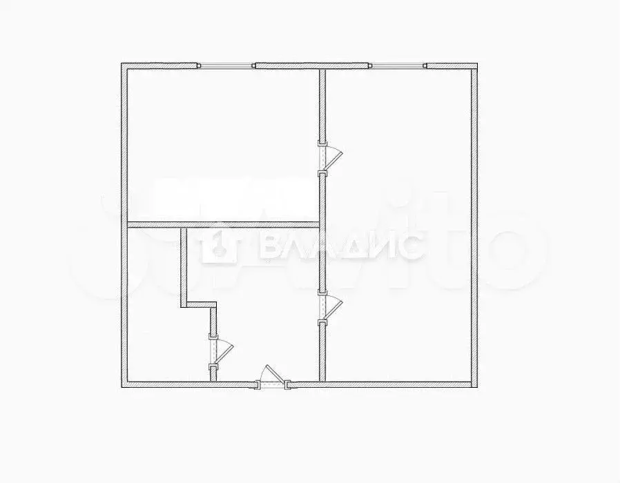 2-к. квартира, 33,5 м, 2/5 эт. - Фото 0