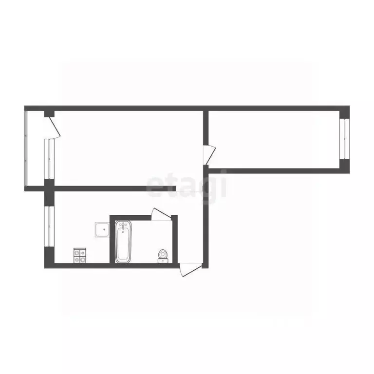 2-к кв. Камчатский край, Петропавловск-Камчатский ул. Пономарева, 17 ... - Фото 2