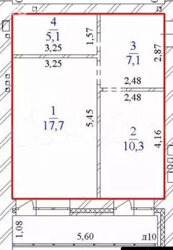 Квартира-студия: Ульяновск, Красноармейская улица, 67 (40.2 м) - Фото 1