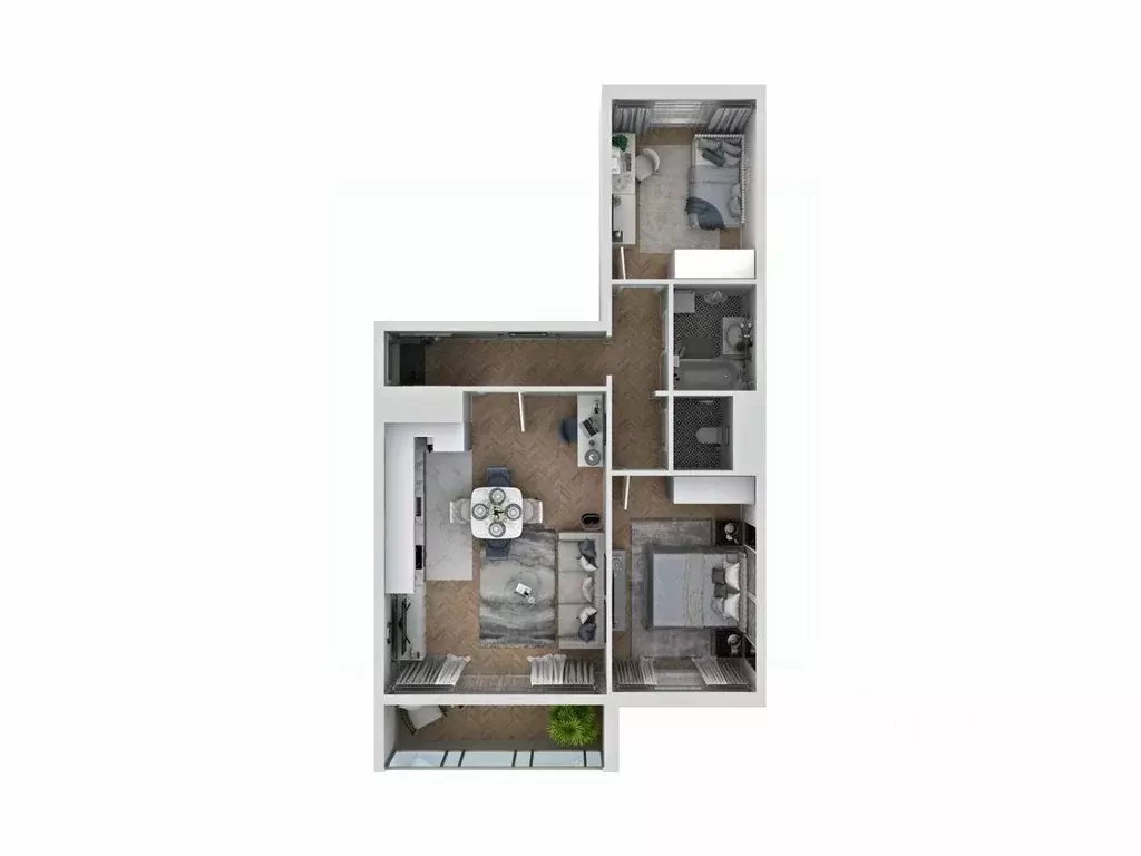 2-к кв. Челябинская область, Миасс Центральный территориальный округ,  ... - Фото 1