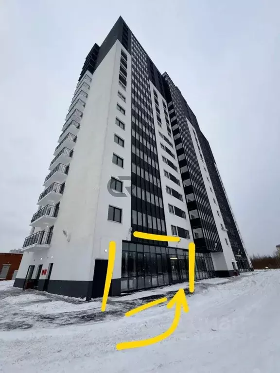 Помещение свободного назначения в Санкт-Петербург ул. Крыленко, 36к2 ... - Фото 2