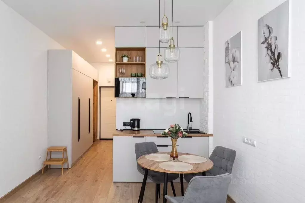 Студия Калининградская область, Зеленоградск ул. Гагарина, 87 (29.1 м) - Фото 1