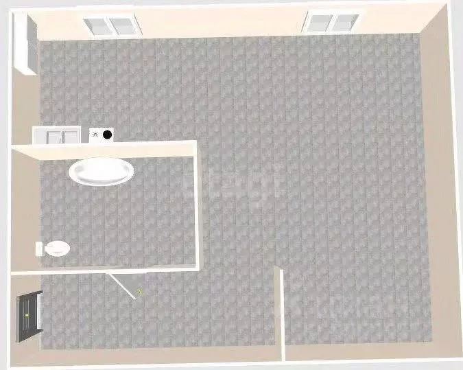 1-к кв. Сахалинская область, Холмск Молодежная ул., 6 (30.2 м) - Фото 2