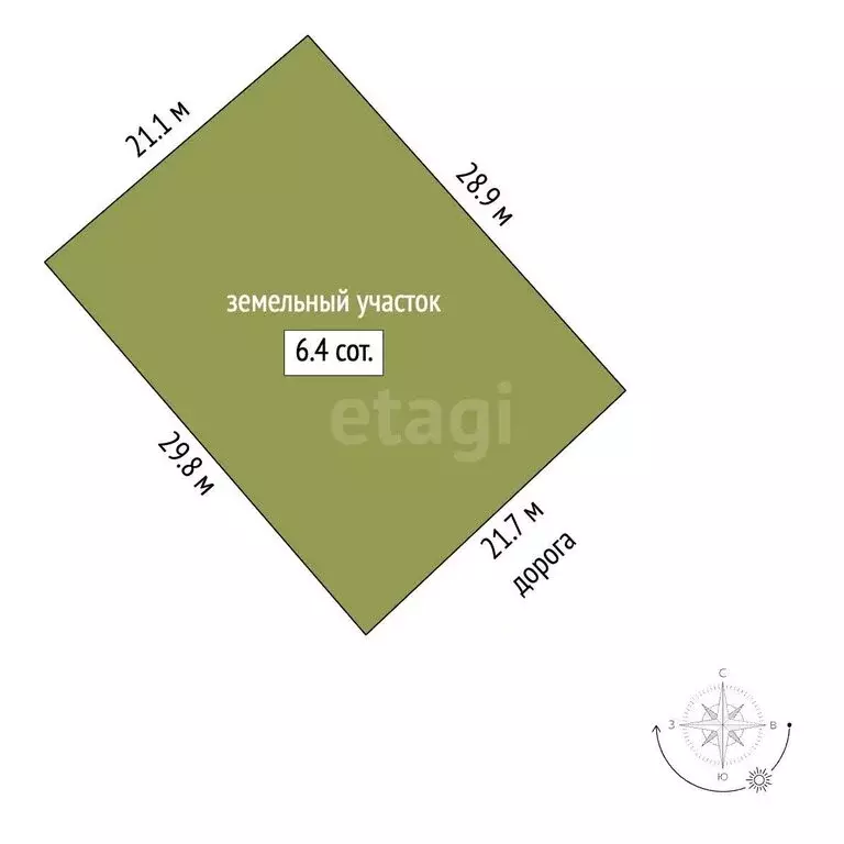 Участок в Новый Уренгой, ТСН Дружба, 8-й Дружный проезд (6 м) - Фото 1