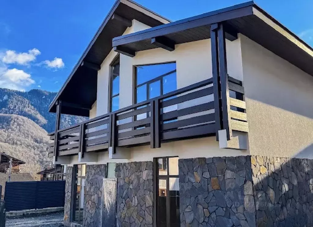 Дом в Краснодарский край, Сочи Красная Поляна пгт, ул. Пчеловодов, 13 ... - Фото 2