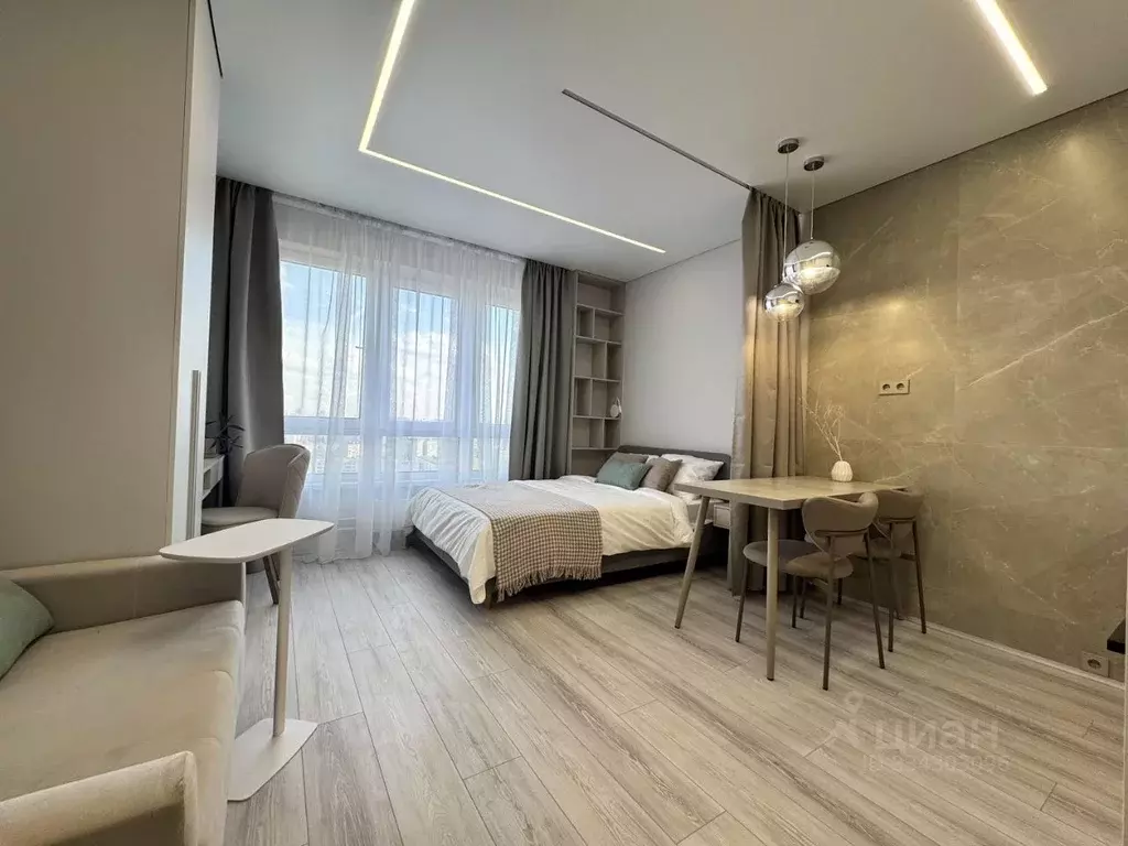 Студия Москва проезд Стройкомбината, 1 (24.0 м) - Фото 1