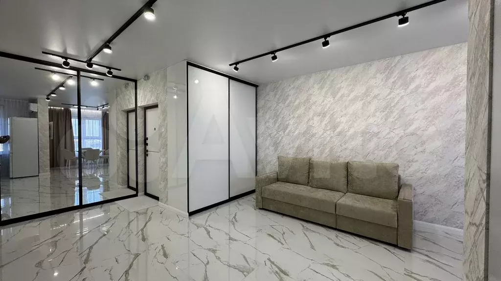 Квартира-студия, 40 м, 4/9 эт. - Фото 1
