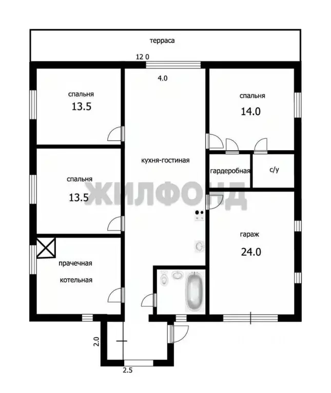 Дом в Томская область, Томский район, Лесной Массив ДНП ул. Асиновская ... - Фото 1