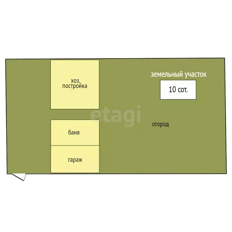 Участок в Камышлов, улица Гайдара (10 м) - Фото 1