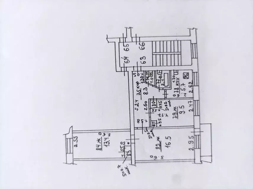 3-к кв. Ростовская область, Таганрог ул. Менделеева (57.9 м) - Фото 0