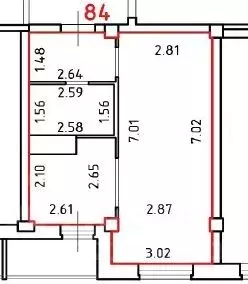 1-к кв. Псковская область, Псковский район, Завеличенская волость, д. ... - Фото 2