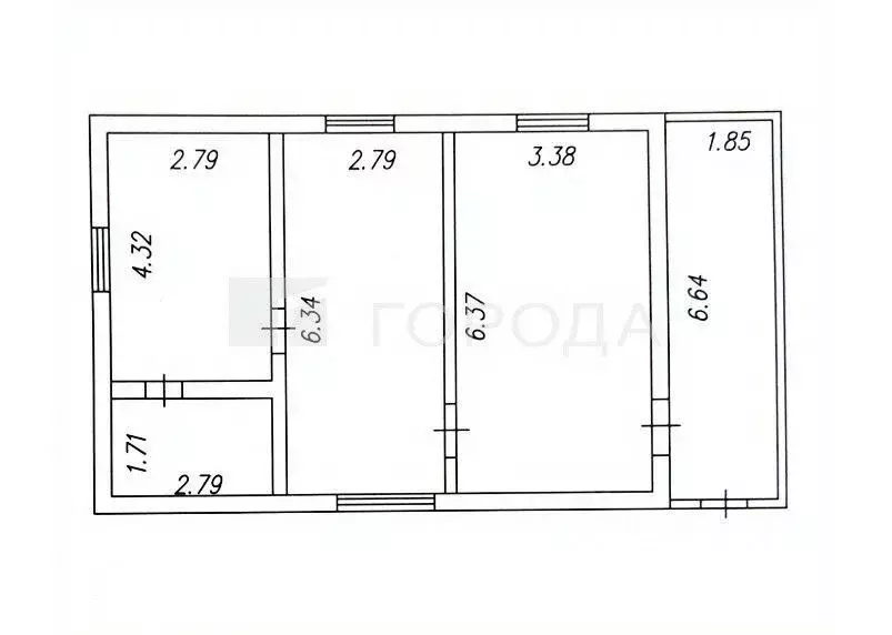 Дом в Новосибирская область, Искитим Уклонная ул., 70 (74 м) - Фото 2