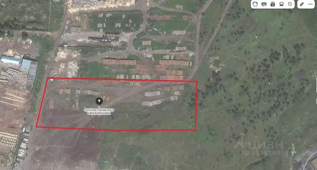 Участок в Красноярский край, Березовка пгт ул. Трактовая, 105А (100.0 ... - Фото 2