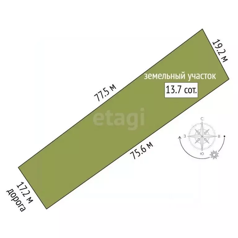 Участок в Владимирская область, Муром д. Березовка,  (13.0 сот.) - Фото 2