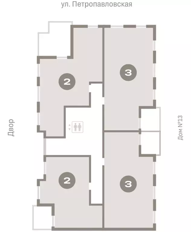 2-комнатная квартира: Новоселье, ЖК Брусника (94.65 м) - Фото 2