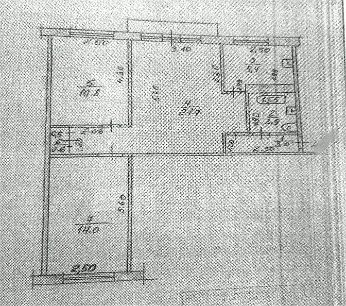 3-к кв. Алтайский край, Барнаул ул. Антона Петрова, 118 (59.0 м) - Фото 1