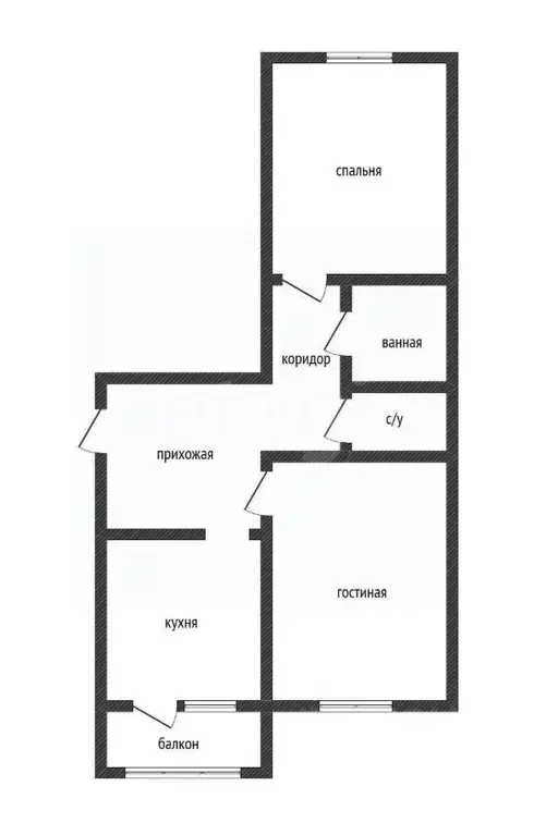 2-к кв. Приморский край, Артем ул. Ворошилова, 23 (57.0 м) - Фото 1