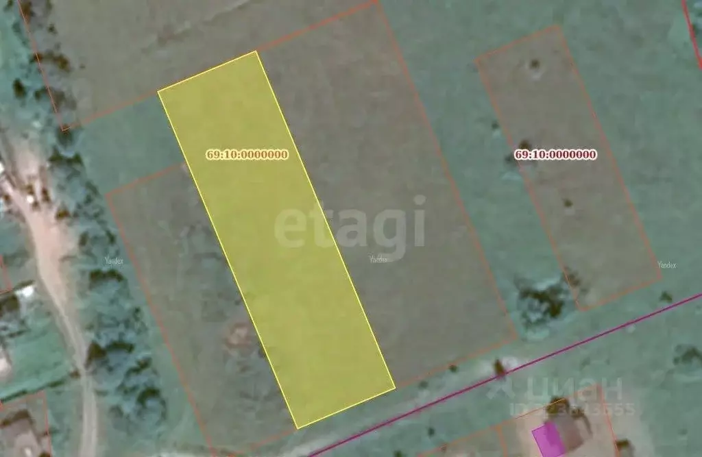 Участок в Тверская область, Калининский муниципальный округ, с. ... - Фото 1