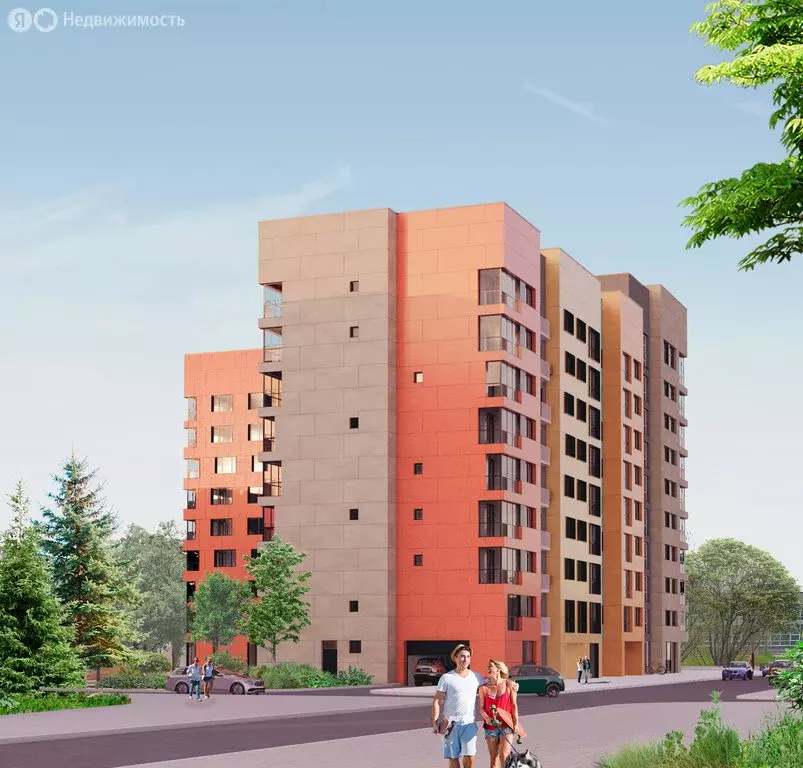 3-комнатная квартира: Ярославль, жилой дом На Лисицына (91.4 м) - Фото 1