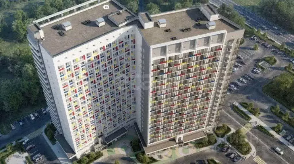 Студия Московская область, Балашиха Изумрудный кв-л, 12 (33.0 м) - Фото 1