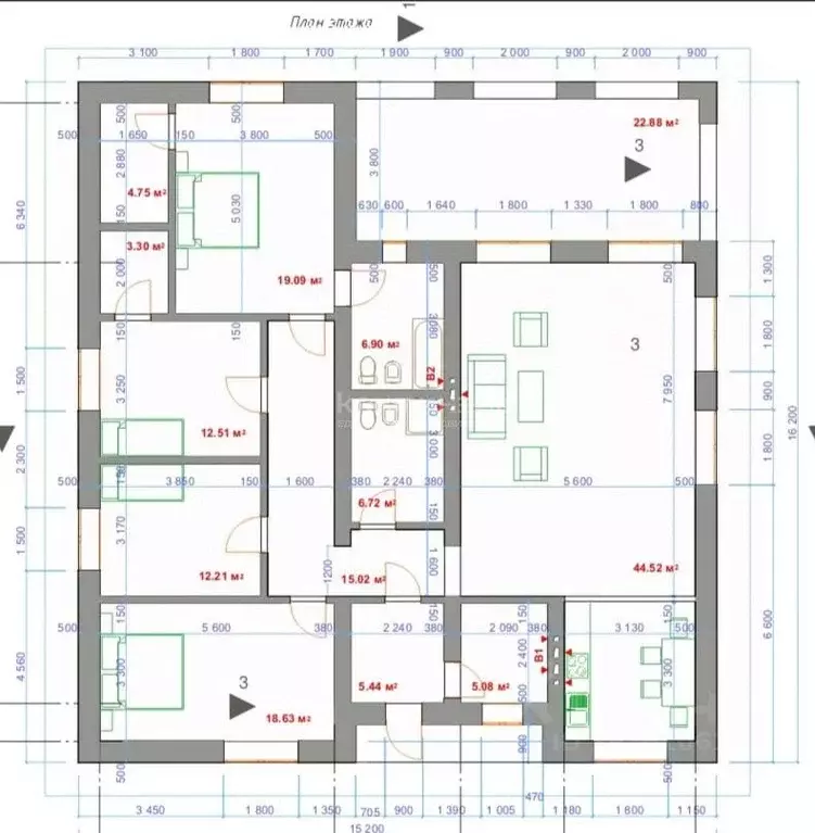 Коттедж в Владимирская область, Суздальский район, Павловское ... - Фото 2