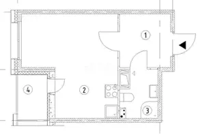 Продаётся квартира-студия, 29.8 м - Фото 0