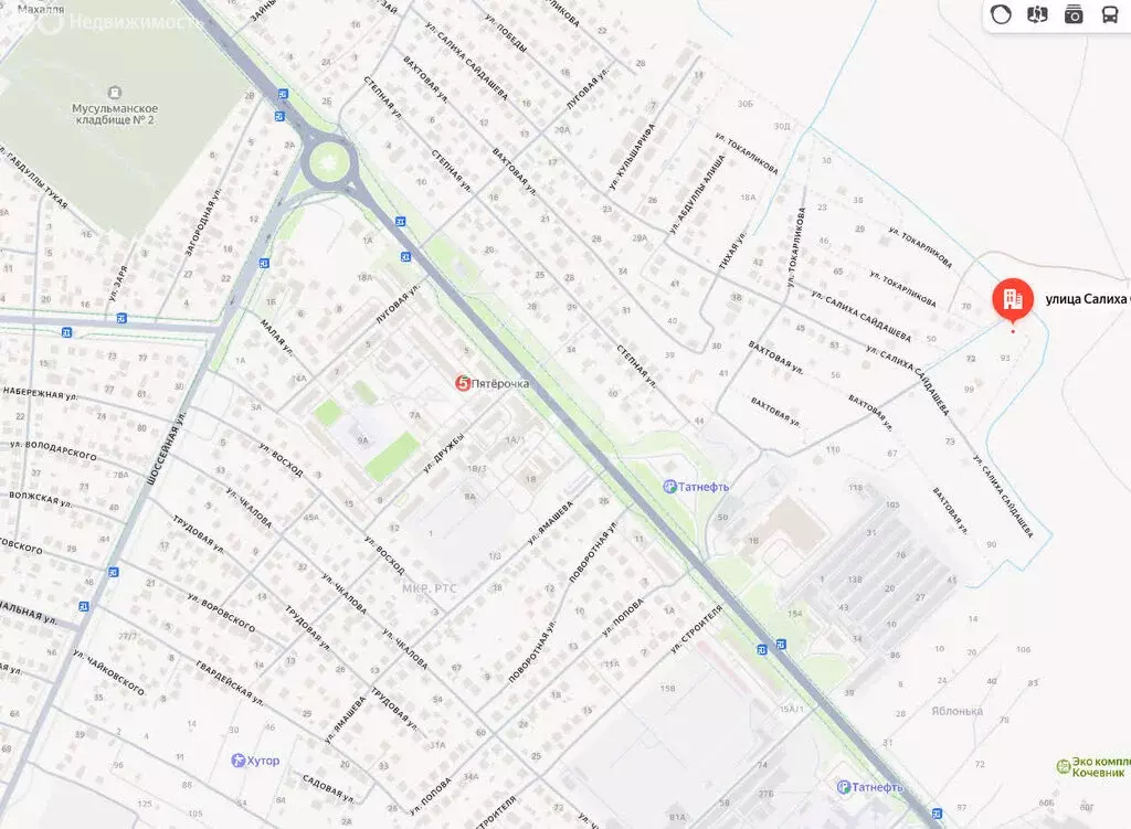 Участок в Альметьевск, улица Салиха Сайдашева (6 м) - Фото 2