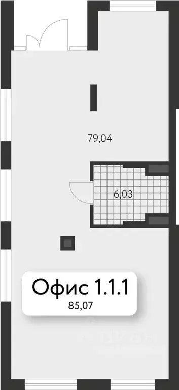 Офис в Свердловская область, Екатеринбург Академический мкр, 3-й кв-л, ... - Фото 1