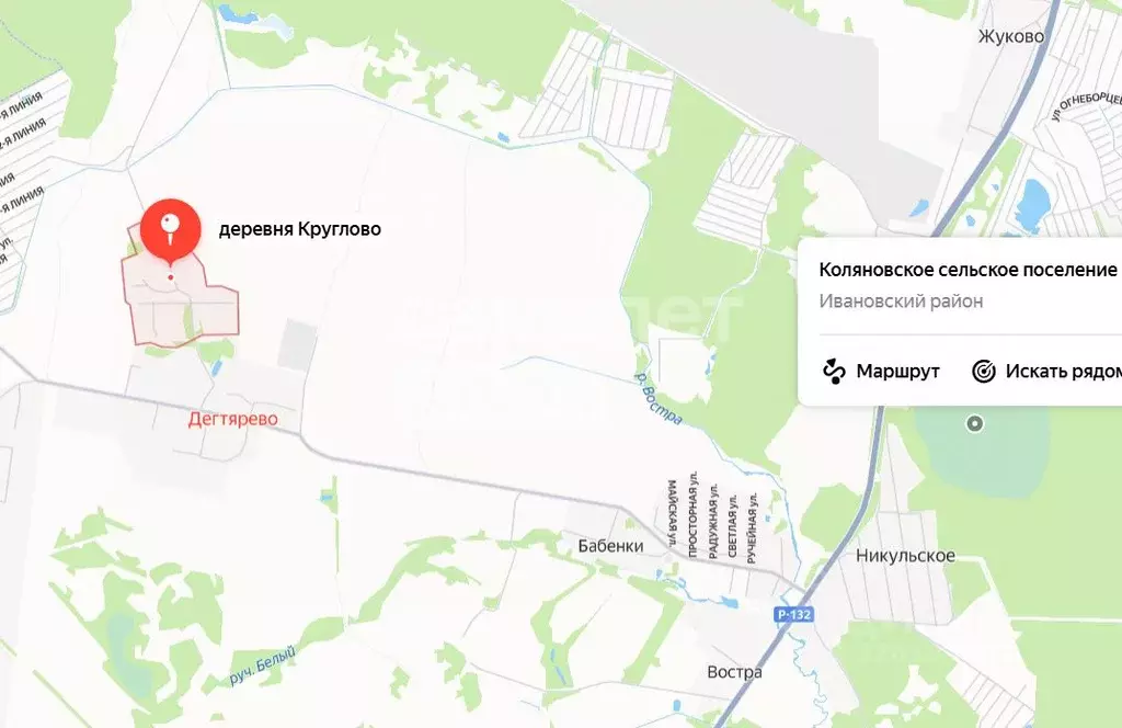 Участок в Ивановская область, Ивановский район, Коляновское с/пос, д. ... - Фото 2