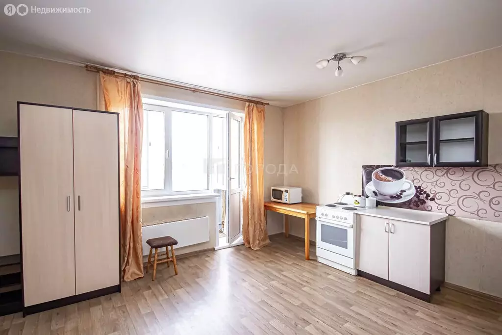 Квартира-студия: Новосибирск, улица Николая Грицюка, 3 (31 м) - Фото 2