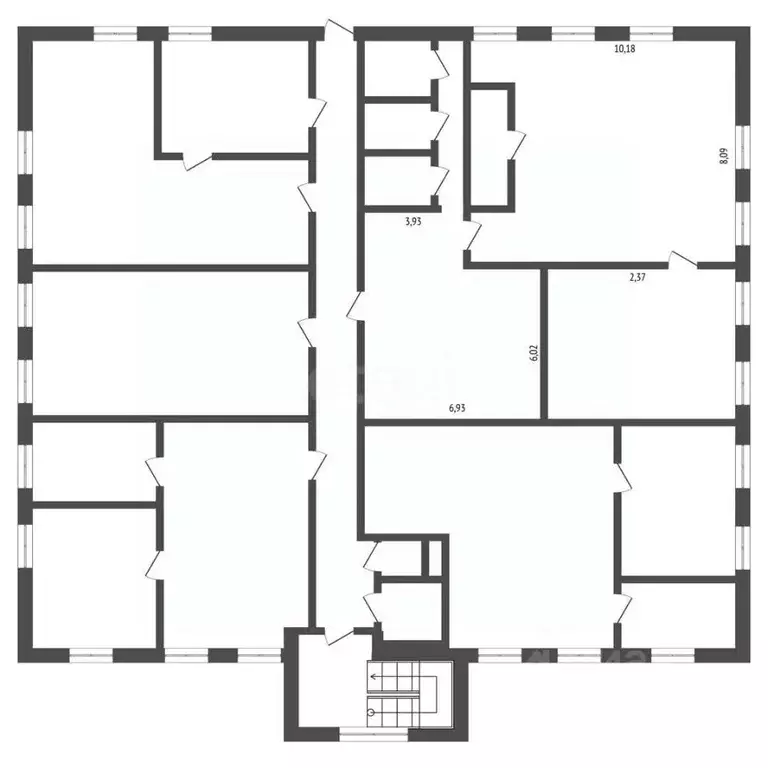 Офис в Тюменская область, Тюмень ул. 50 лет ВЛКСМ, 49с3 (178 м) - Фото 1