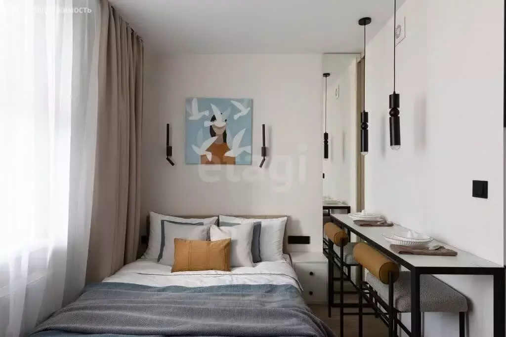 Квартира-студия: Нижний Новгород, Коломенская улица, 8к4 (20 м) - Фото 1