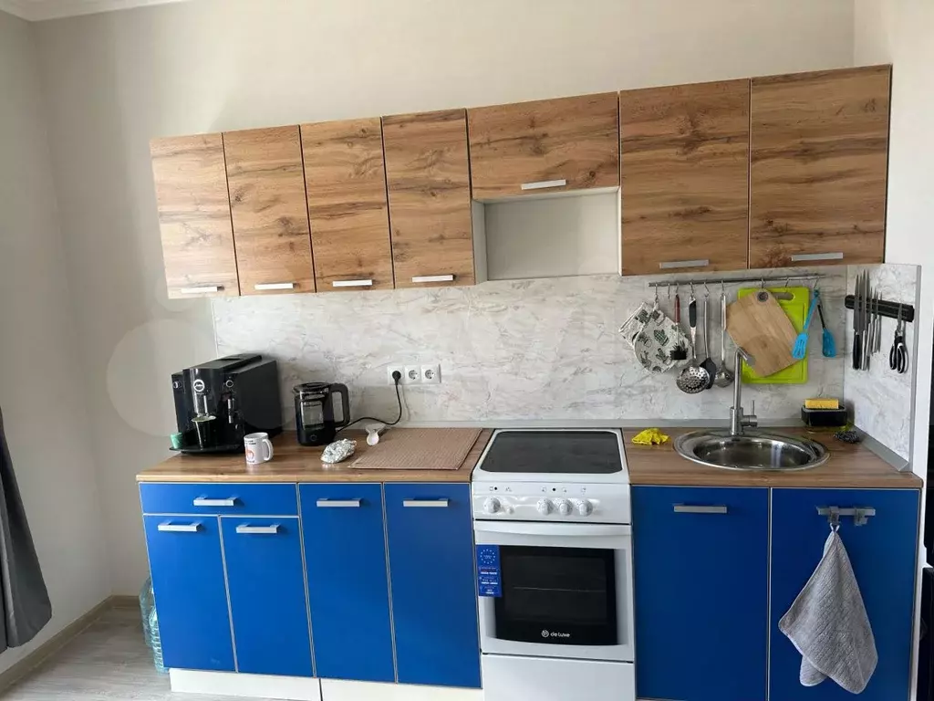 1-к. квартира, 40 м, 2/17 эт. - Фото 1