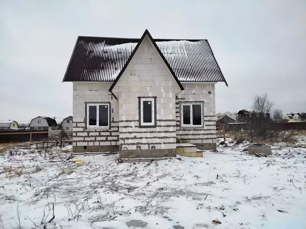 Дом в Новгородская область, Новгородский район, Трубичинское с/пос, д. ... - Фото 0