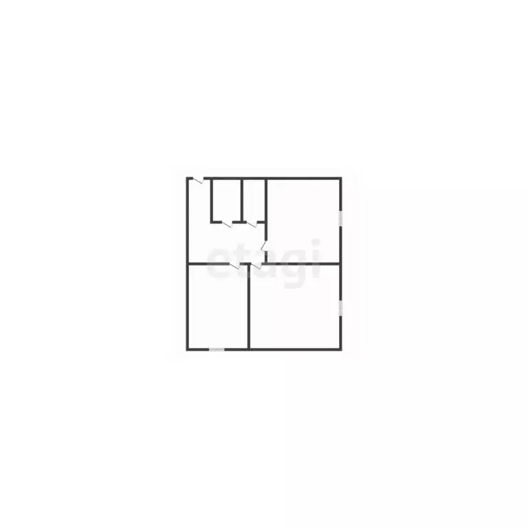 2-к кв. Курская область, Льгов Советская ул., 14 (50.5 м) - Фото 2