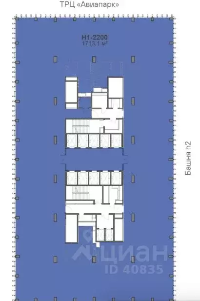 Офис в Москва Ходынский бул., 6с2 (5139 м) - Фото 0