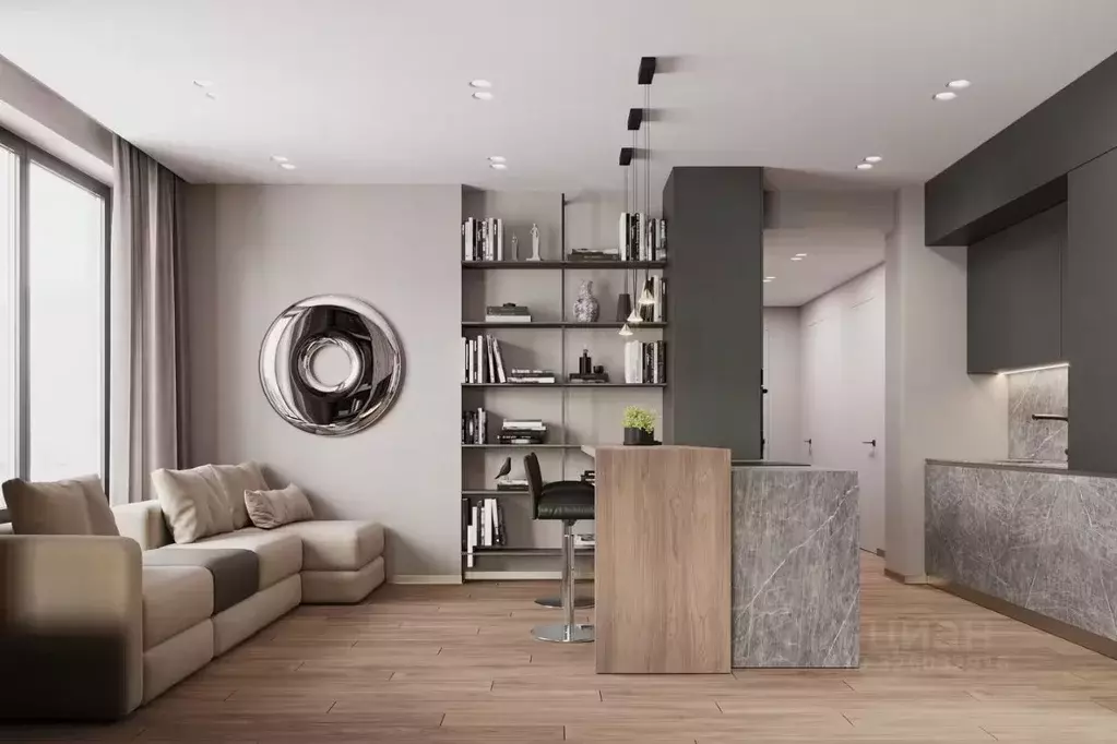 3-к кв. Москва 2-я Звенигородская ул., 12А (123.0 м) - Фото 1