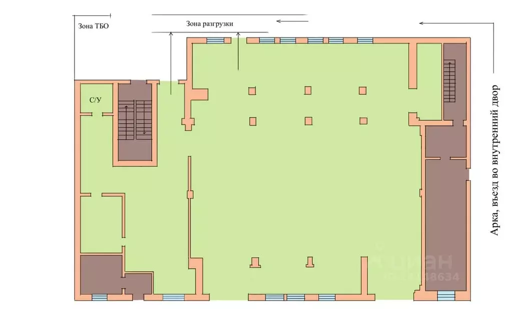 Помещение свободного назначения в Ростовская область, Ростов-на-Дону ... - Фото 2