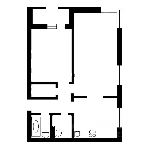 2-к кв. Москва Производственная ул., 12к1 (60.0 м) - Фото 2