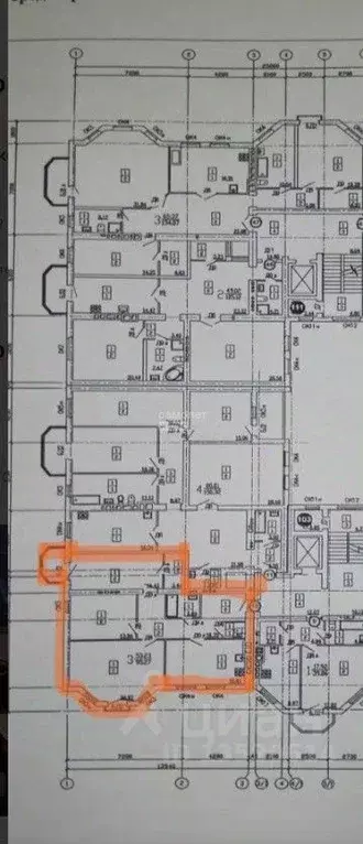 3-к кв. Воронежская область, Воронеж ул. Декабристов, 32 (96.7 м) - Фото 2