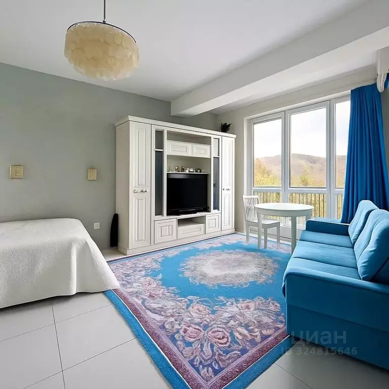 Студия Краснодарский край, Сочи Новый Сочи мкр, ул. Санаторная, 46 ... - Фото 2