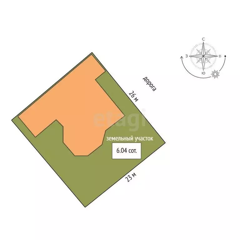 Дом в Тольятти, Озёрный проезд (62.8 м) - Фото 1