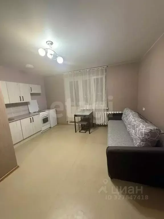 Студия Тюменская область, Тюмень Тарманы мкр, ул. Маршака, 5 (24.0 м) - Фото 1