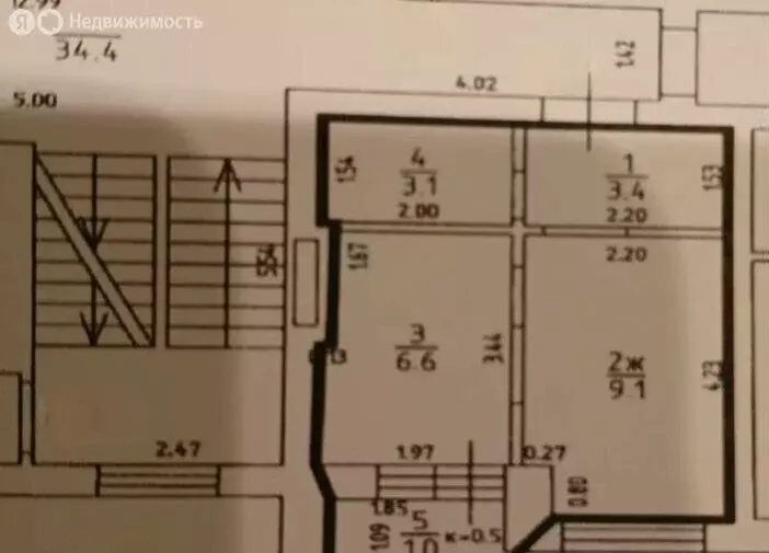 1-комнатная квартира: Калининград, улица Яблоневая Аллея, 9 (22.2 м) - Фото 0